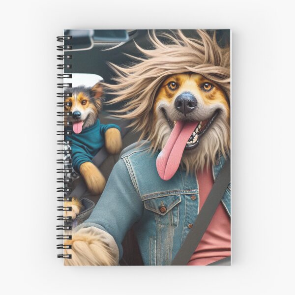 Item preview, Mixed Breed Dog Family on a Road Trip designed and sold by TheDogOnIt.