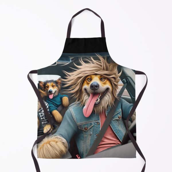 Item preview, Mixed Breed Dog Family on a Road Trip designed and sold by TheDogOnIt.