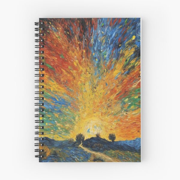 Item preview, "Vibrant Color Explosion: Simulating the Big Bang" designed and sold by Artisticanvas.