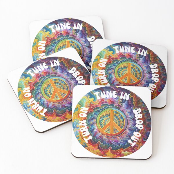 Item preview, Turn on, tune in, drop out 60's peace designed and sold by BrightNUplift.