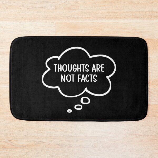 Item preview, Mental Health Awareness Thoughts Are Not Facts  designed and sold by The Junto Shop.