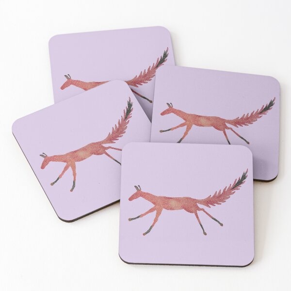 Item preview, Pink Fox on the Run  designed and sold by KakiDimock.