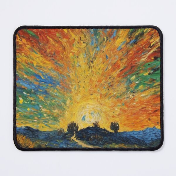Item preview, "Vibrant Color Explosion: Simulating the Big Bang" designed and sold by Artisticanvas.