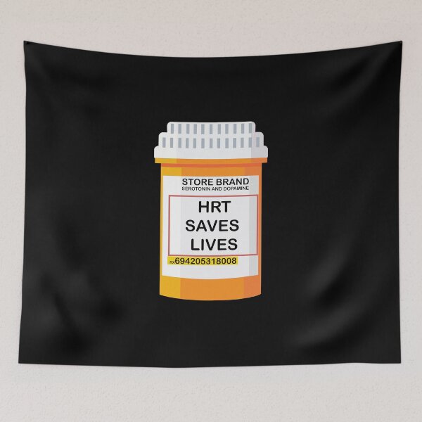Item preview, HRT saves lives designed and sold by remerasnerdas.