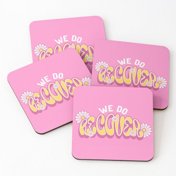 Item preview, We do recover groovy floral typography designed and sold by DropsOfDopamine.