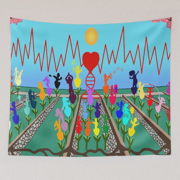Item preview, Queens NY the Fertile Garden of Unity designed and sold by Deborah Camp.