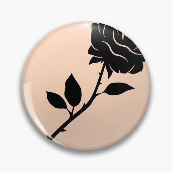 Item preview, Flat Design Rose Silhouette designed and sold by hjian8219.
