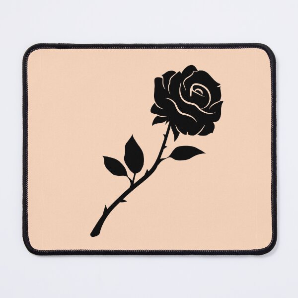 Item preview, Flat Design Rose Silhouette designed and sold by hjian8219.