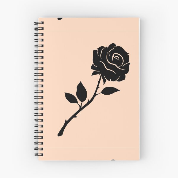 Item preview, Flat Design Rose Silhouette designed and sold by hjian8219.
