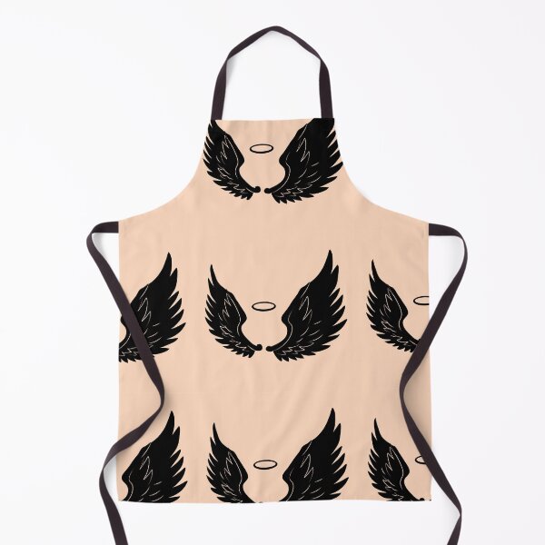 Item preview,  Hand-Drawn Angel Wings Silhouette designed and sold by hjian8219.