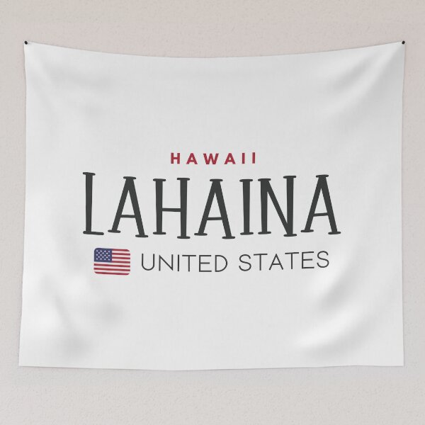 Item preview, Lahaina - Hawaii - United States  designed and sold by StudioRedKoala.