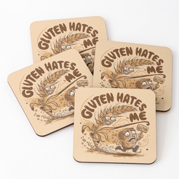 Item preview, El gluten me odia. designed and sold by Ali Aboelmakarem.