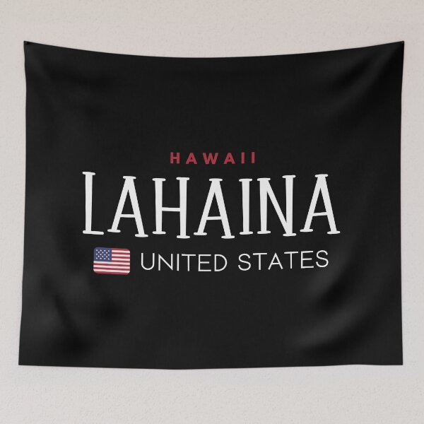 Item preview, Lahaina - Hawaii - United States  designed and sold by StudioRedKoala.