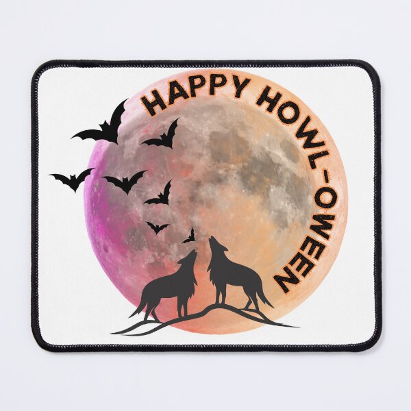 Item preview, Happy HOWL-oween designed and sold by AccessoriesareNecessities.