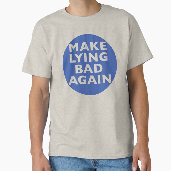 Item preview, Honesty Campaign - Make Lying Bad Again - Blue designed and sold by SplashJC.