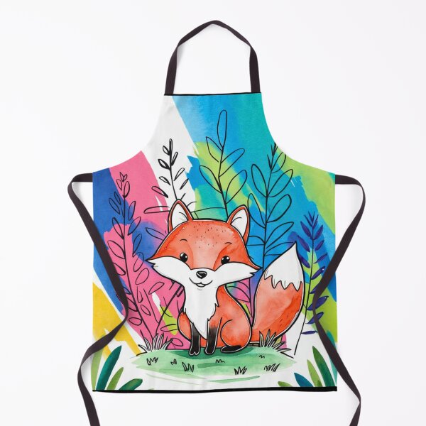 Artikelvorschau, Süßer Fuchs. Entzückender Fuchs, Aquarellfuchs, Fuchszeichnung, Blumenfuchs, Fuchsbild entworfen und verkauft von FoxVibes.