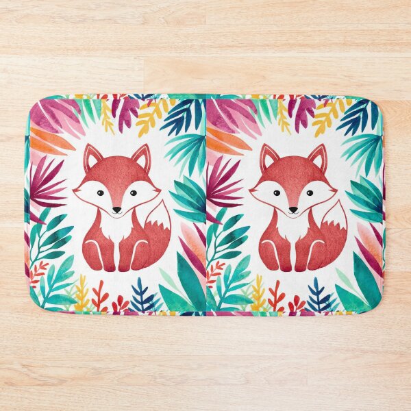 Artikelvorschau, Süßer Fuchs. Entzückender Fuchs, Aquarellfuchs, Fuchszeichnung, Blumenfuchs, Fuchsbild entworfen und verkauft von FoxVibes.