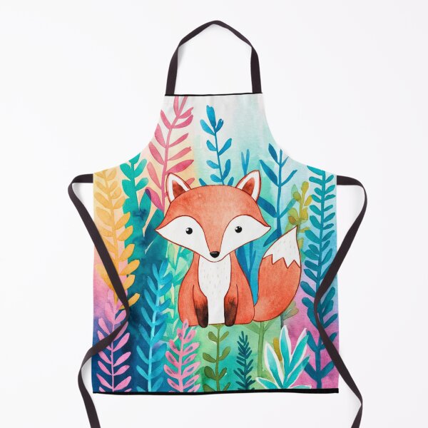 Artikelvorschau, Süßer Fuchs. Entzückender Fuchs, Aquarellfuchs, Fuchszeichnung, Blumenfuchs, Fuchsbild entworfen und verkauft von FoxVibes.