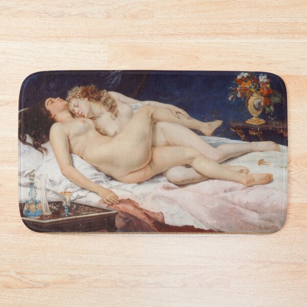 Item preview, Gustave Courbet Sleep  Le Sommeil (1866), Paris, Petit Palais designed and sold by TeeARTHY.