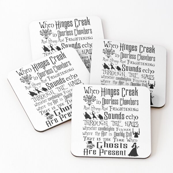 Item preview, When Hinges Creak White/Black designed and sold by TheCaliGirls.