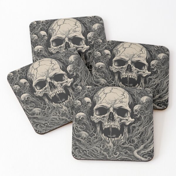 Item preview, Crawling Demons in Sludge Metal Abyss designed and sold by MetalRockMusic.