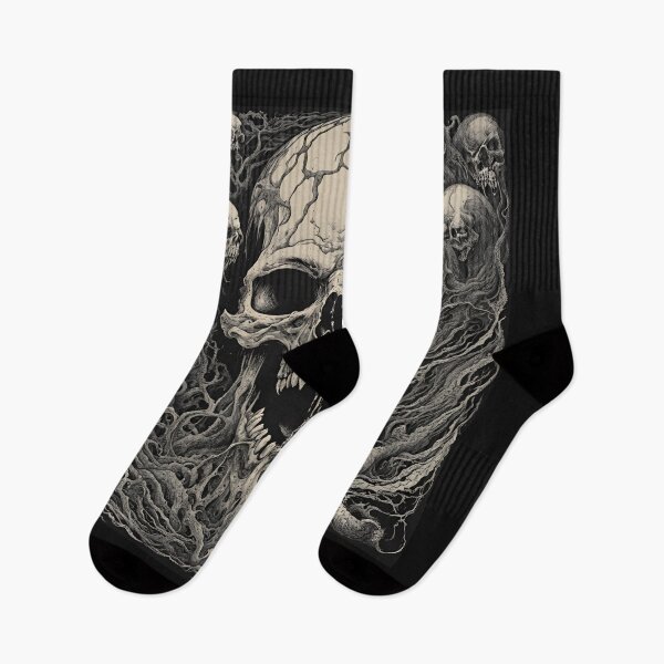 Item preview, Crawling Demons in Sludge Metal Abyss designed and sold by MetalRockMusic.