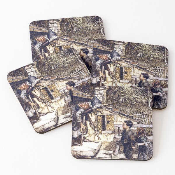 Item preview, Hansel and Gretel - Brothers Grimm - Arthur Rackham  designed and sold by forgottenbeauty.