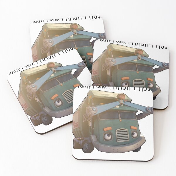 Item preview, Hank and Trash Truck designed and sold by ChuckleApparel.
