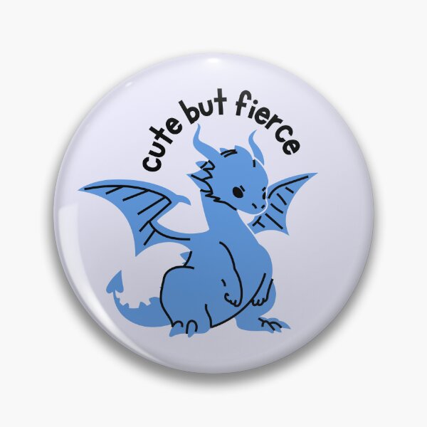 Item preview, Cute but fierce - blue dragon designed and sold by Neadoodles.