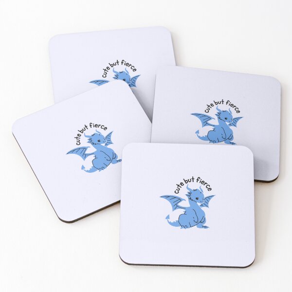 Item preview, Cute but fierce - blue dragon designed and sold by Neadoodles.