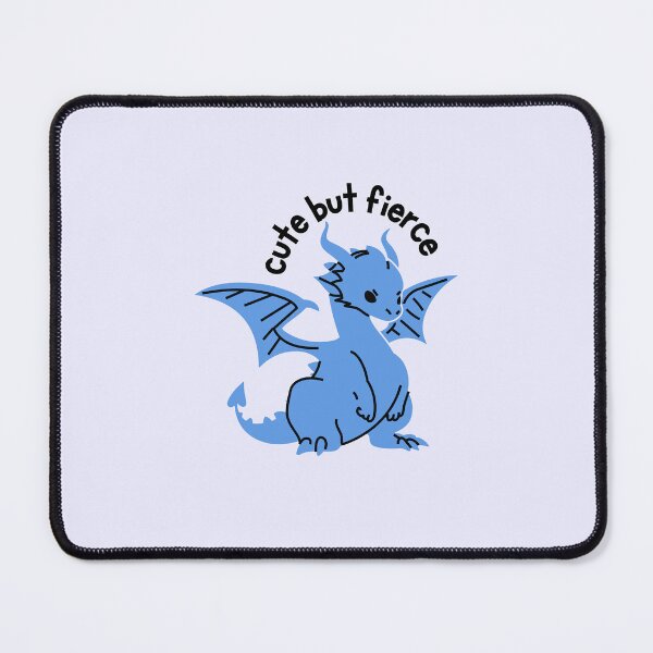 Item preview, Cute but fierce - blue dragon designed and sold by Neadoodles.