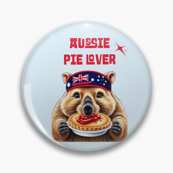 Item preview, Hungry Wombat is an Aussie Pie Lover designed and sold by AldeaPod.