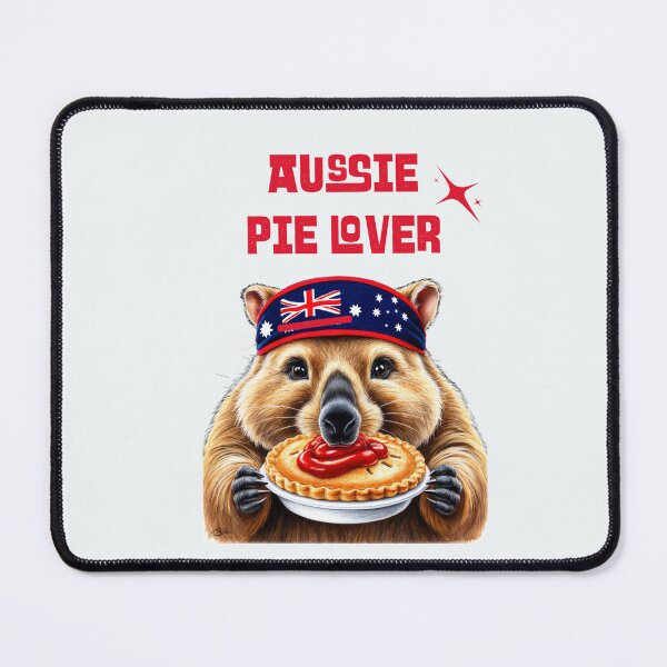 Item preview, Hungry Wombat is an Aussie Pie Lover designed and sold by AldeaPod.