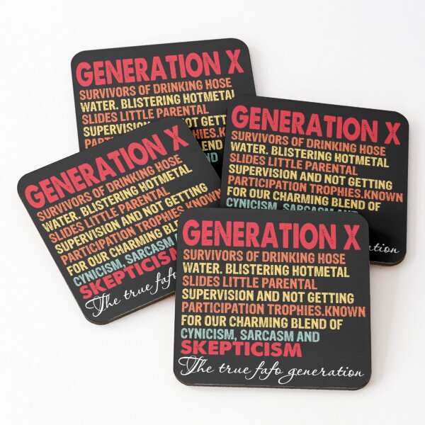 Item preview, Generation X the true fafo generation  designed and sold by pnkpopcorn.
