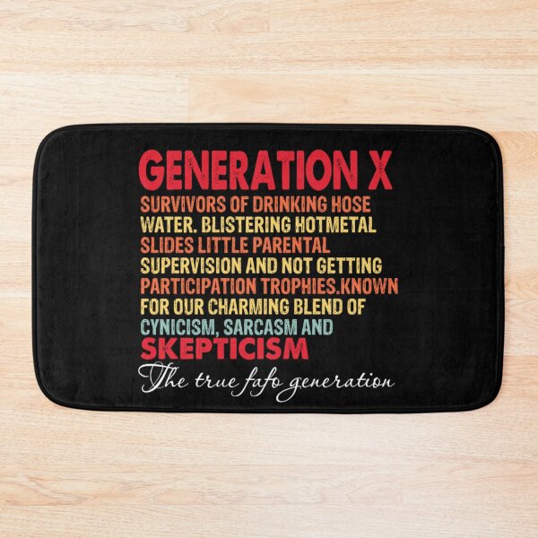 Artikelvorschau, Generation X, die wahre Fafo-Generation entworfen und verkauft von pnkpopcorn.