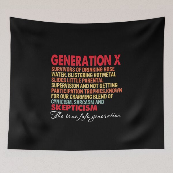 Artikelvorschau, Generation X, die wahre Fafo-Generation entworfen und verkauft von pnkpopcorn.