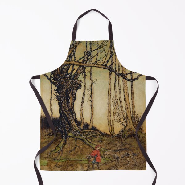 Item preview, Little Red Riding Hood - Brothers Grimm - Arthur Rackham designed and sold by forgottenbeauty.
