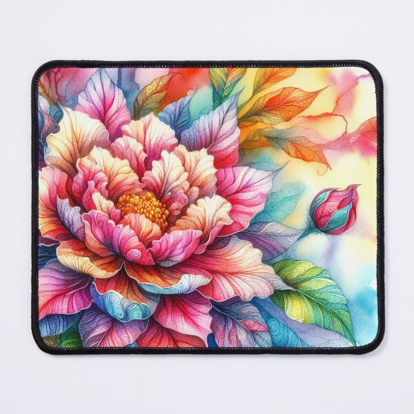 Item preview, Abstract Watercolor Bloom designed and sold by connie campbell.