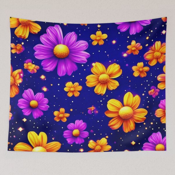 Item preview, Abstract Flower Power Art designed and sold by Health And Fitness Posts e-Store.