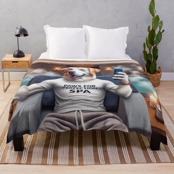Item preview, Labrador Retriever Social Media Celebrity taking a selfie at the Spa. designed and sold by TheDogOnIt.