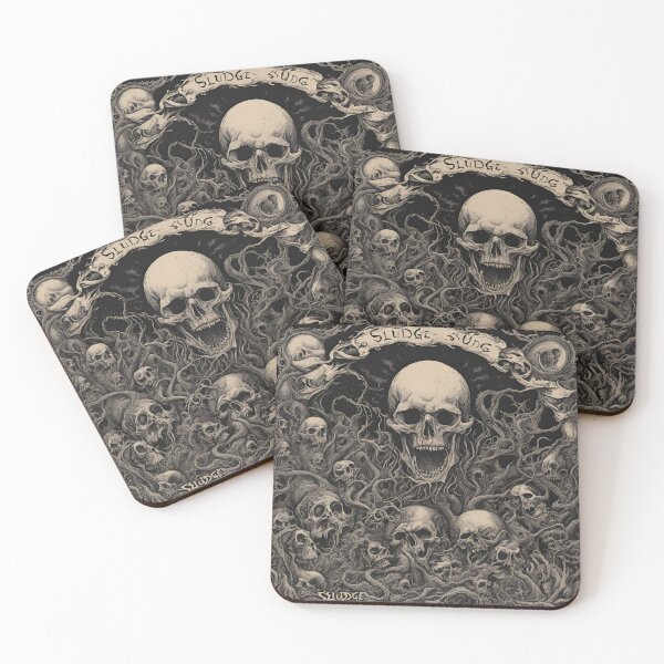 Item preview, Hellish Sludge, Eternal Damnation Awaits designed and sold by MetalRockMusic.