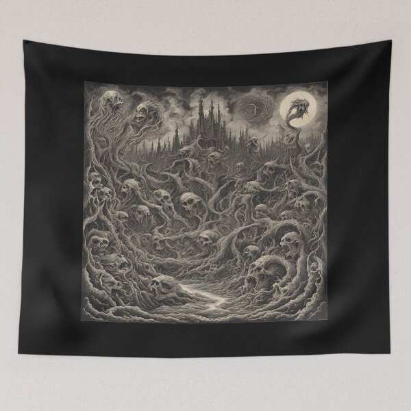 Item preview, Sinister Echoes of Sludge Darkness designed and sold by MetalRockMusic.