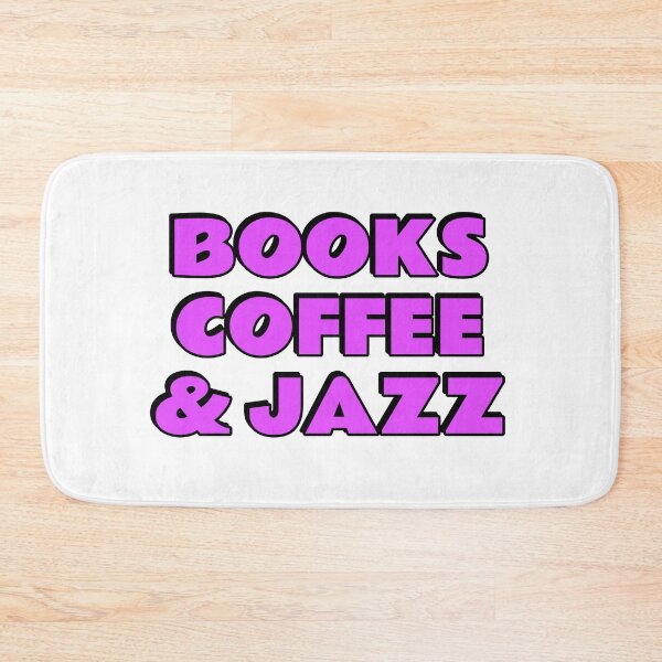 Item preview, Books Coffee and Jazz  designed and sold by Inspirationmotivation.