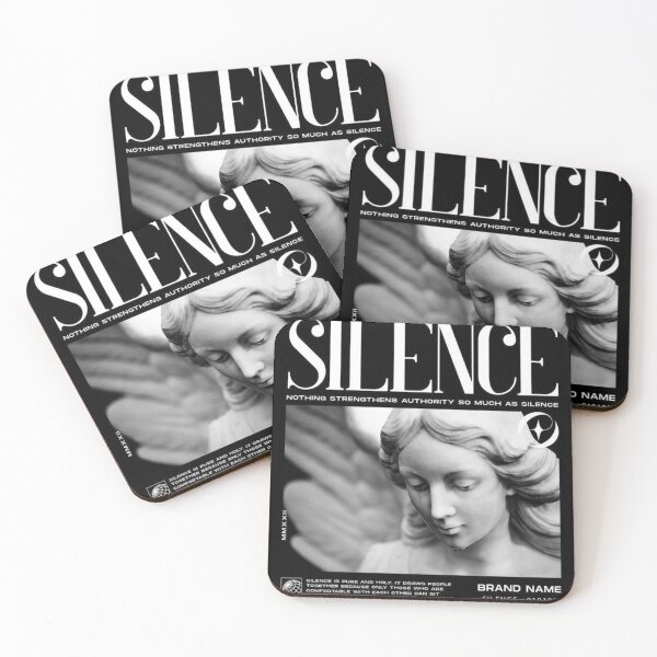 Item preview, Silence  designed and sold by TrendyTroves.