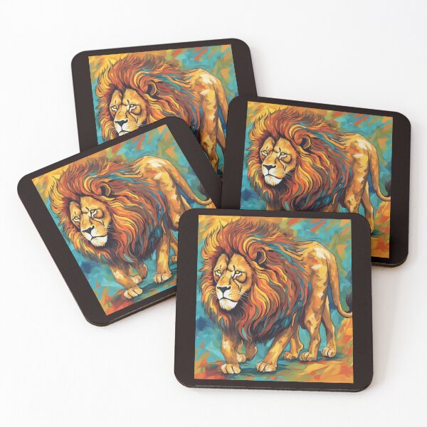 Item preview, "Majestic Lion: Strength and Determination" designed and sold by Artisticanvas.