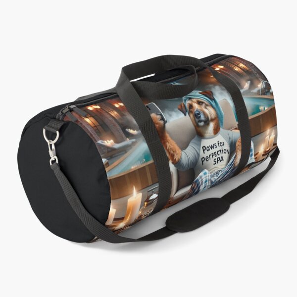 Item preview, Mixed Breed Dog Social Media Celebrity taking a selfie at the Spa. designed and sold by TheDogOnIt.