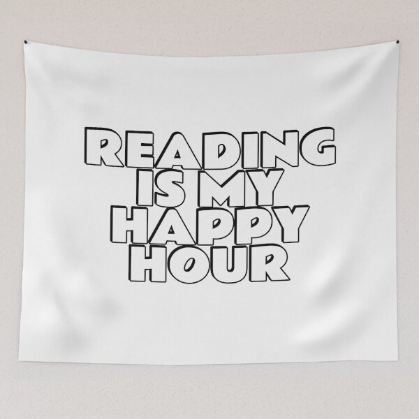 Item preview, Reading Is My Happy Hour  designed and sold by Inspirationmotivation.