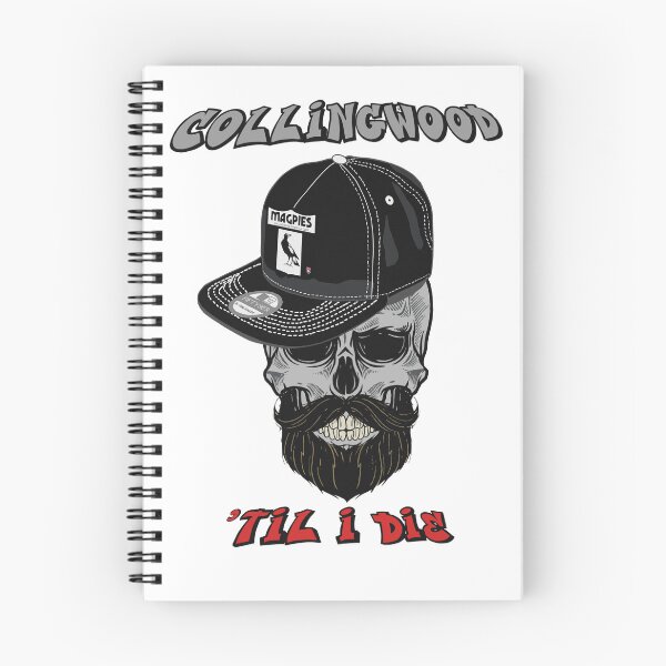 Item preview, Collingwood til I Die designed and sold by Fake Heston’s Scribble Emporium.