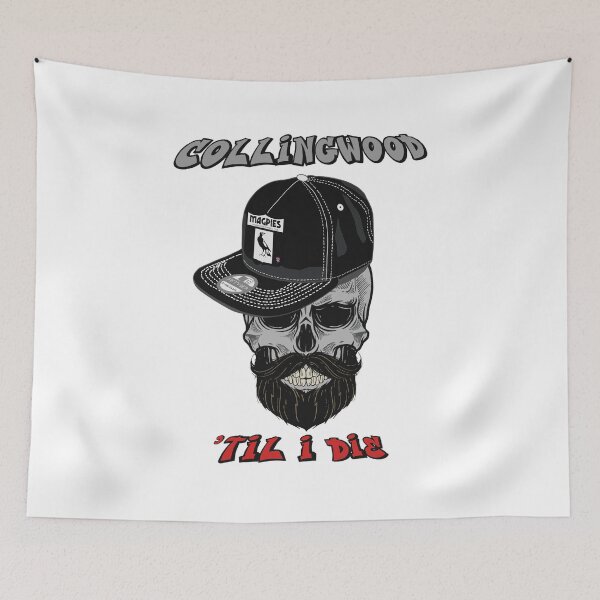 Item preview, Collingwood til I Die designed and sold by Fake Heston’s Scribble Emporium.