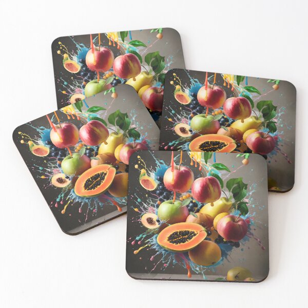 Item preview, Color Burst Fruits designed and sold by DigiArt8Design.